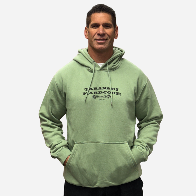 Mens Sketch Hoodie - Sage