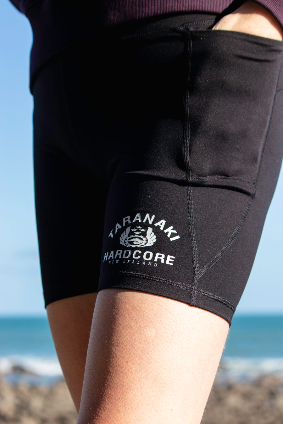 Womens Mid-thigh Bike Shorts