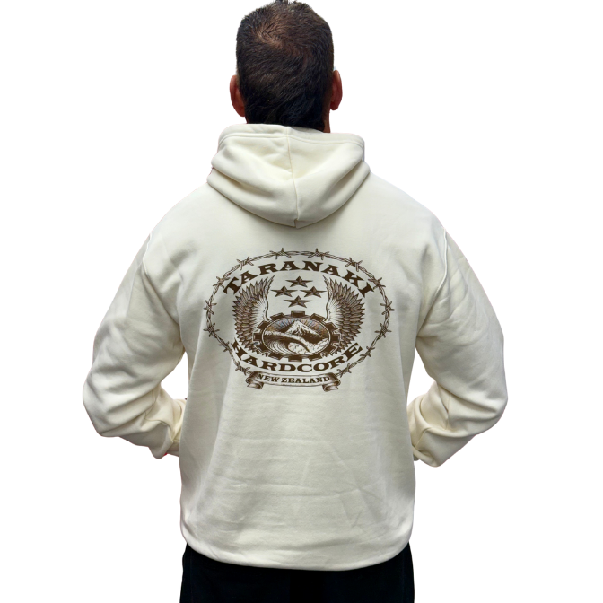 Mens Sketch Hoodie - Cream
