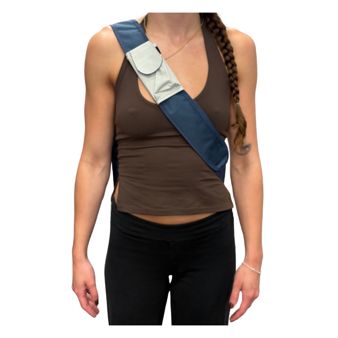 Vintage Sling Bag - Cream