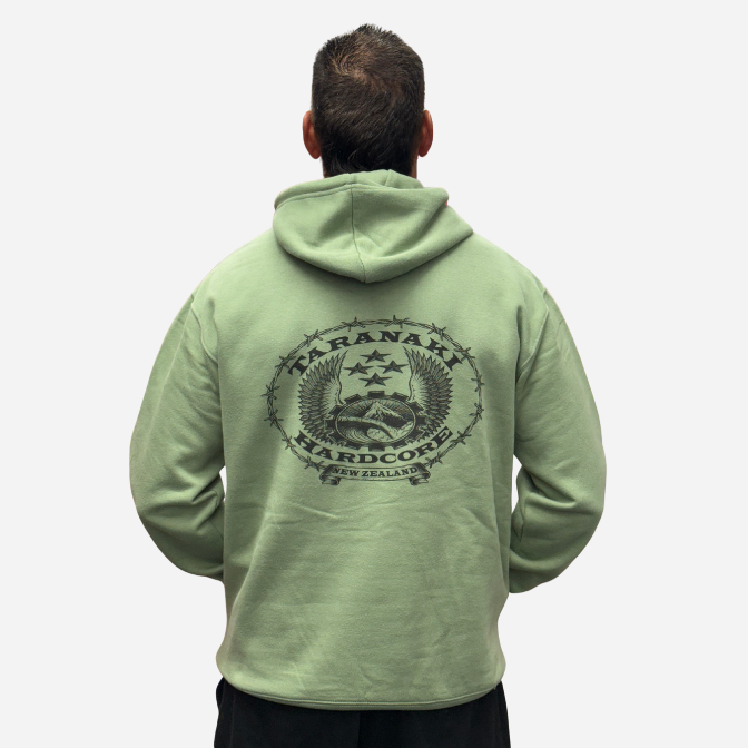 Mens Sketch Hoodie - Sage