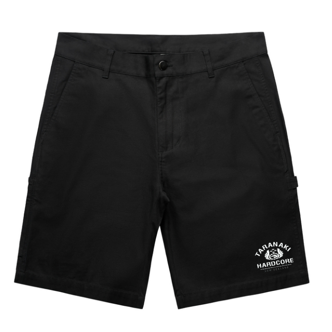 Mens Vintage Utility Shorts - Black