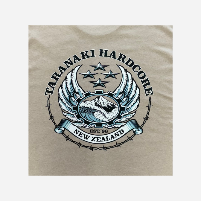 Mens Sailor Print T-Shirt - Mushroom