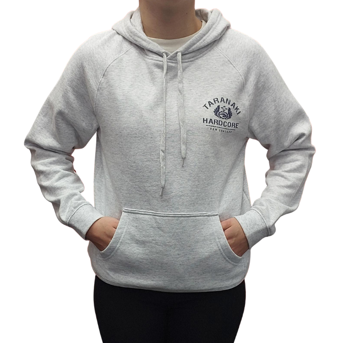 Womens Vintage Hoodie - Grey Marle