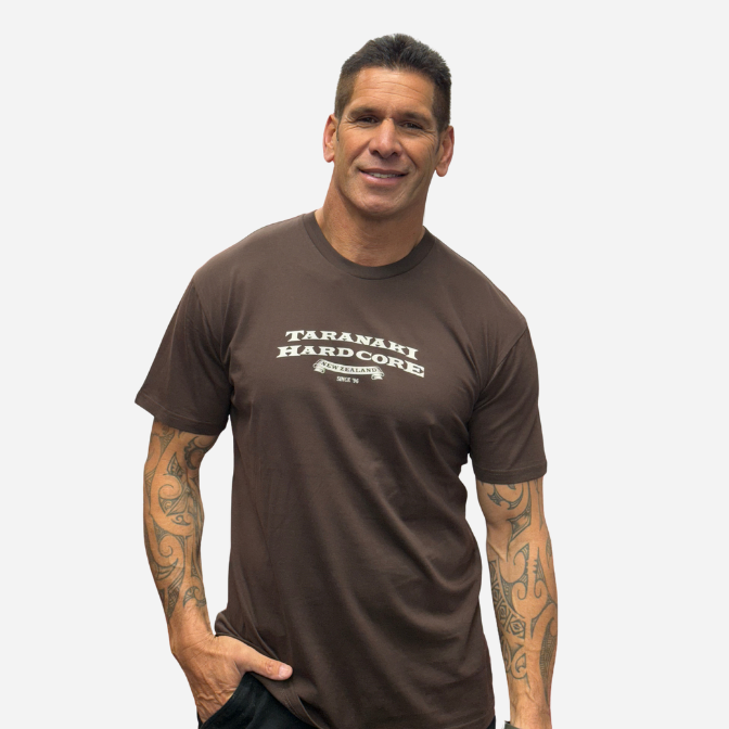 Mens Sketch T-Shirt Brown