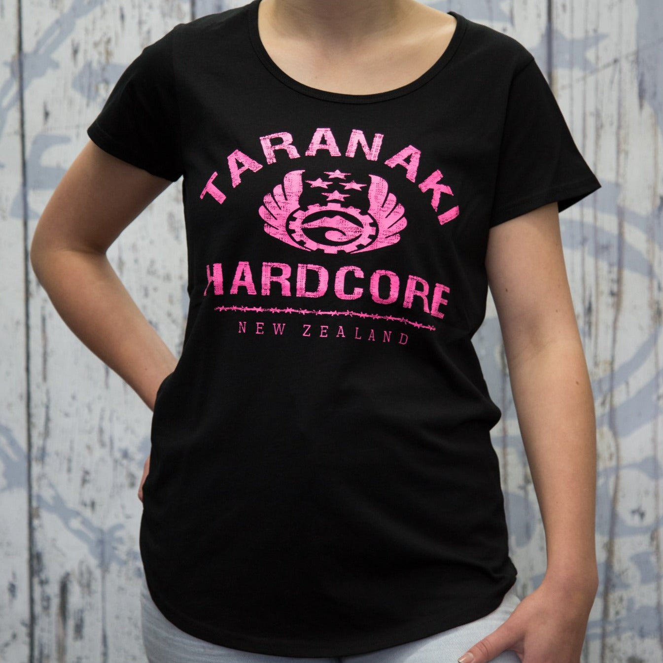 Womens Vintage T-Shirt - Pink