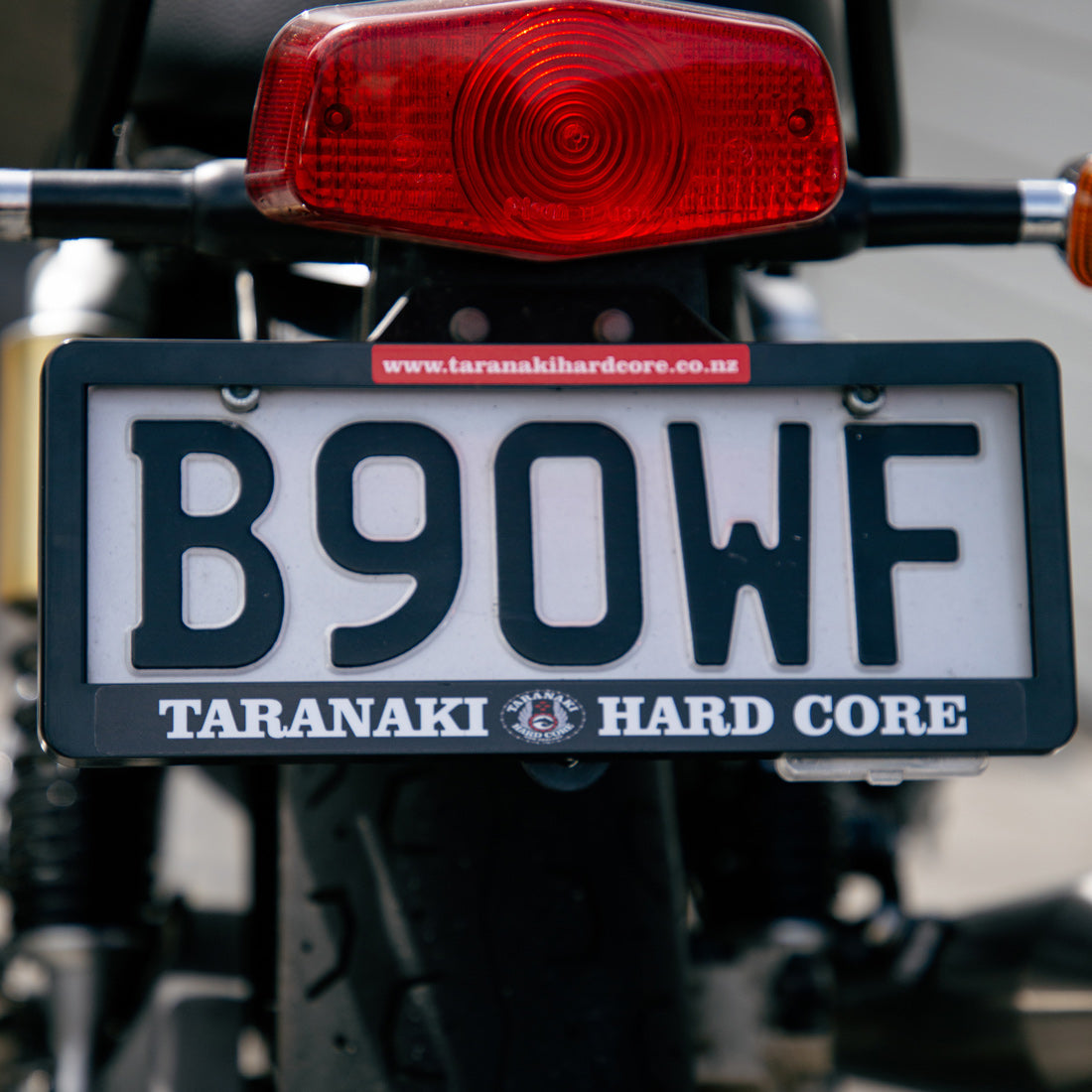 Motorbike Number Plate Surround