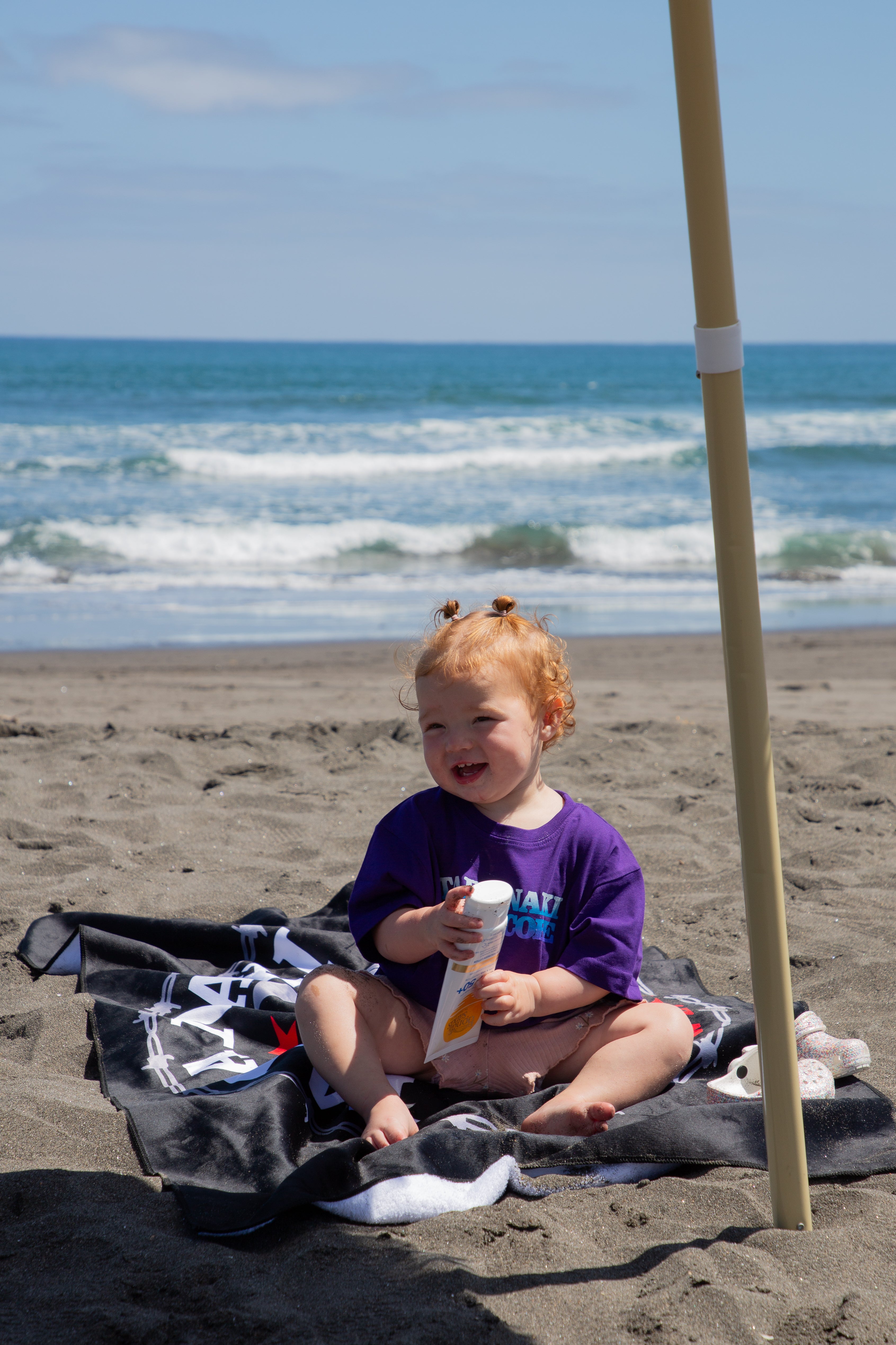 Kids Fade T-Shirt - Purple