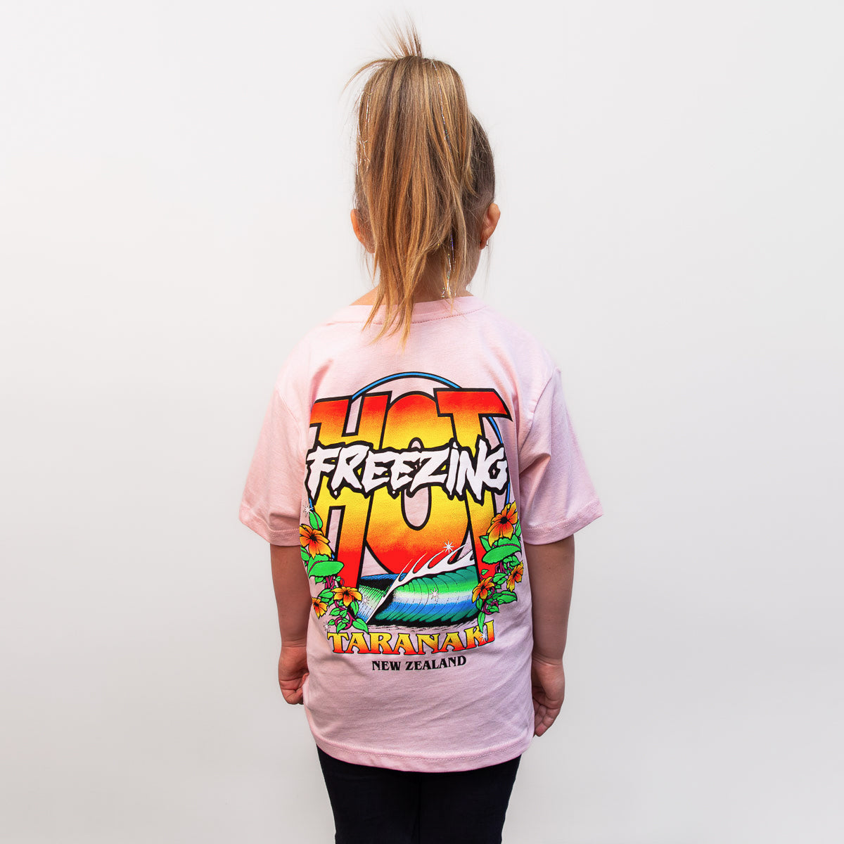 Kids Freezing Hot 90s T-Shirt - Pink