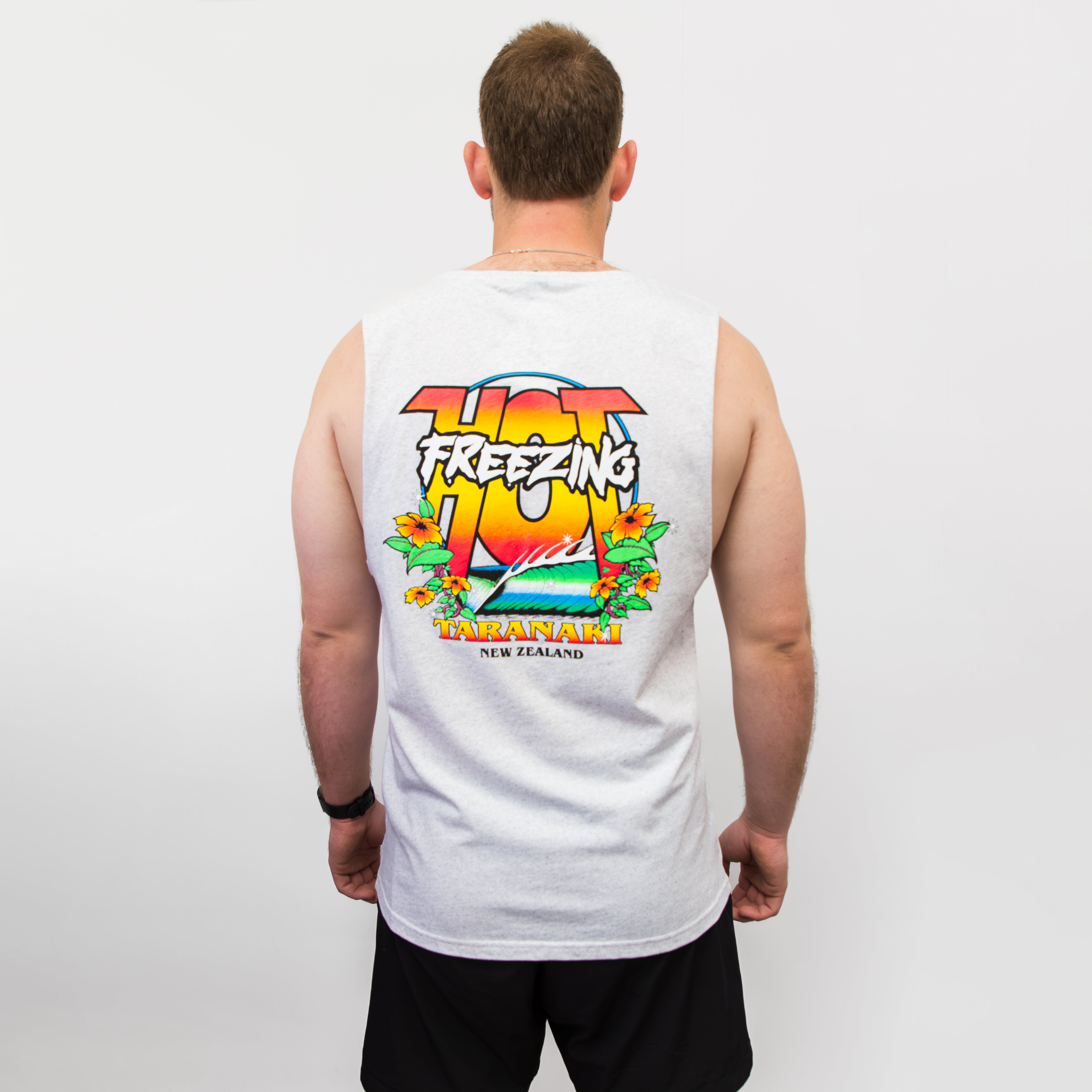 Mens Freezing Hot Tank 90s Singlet