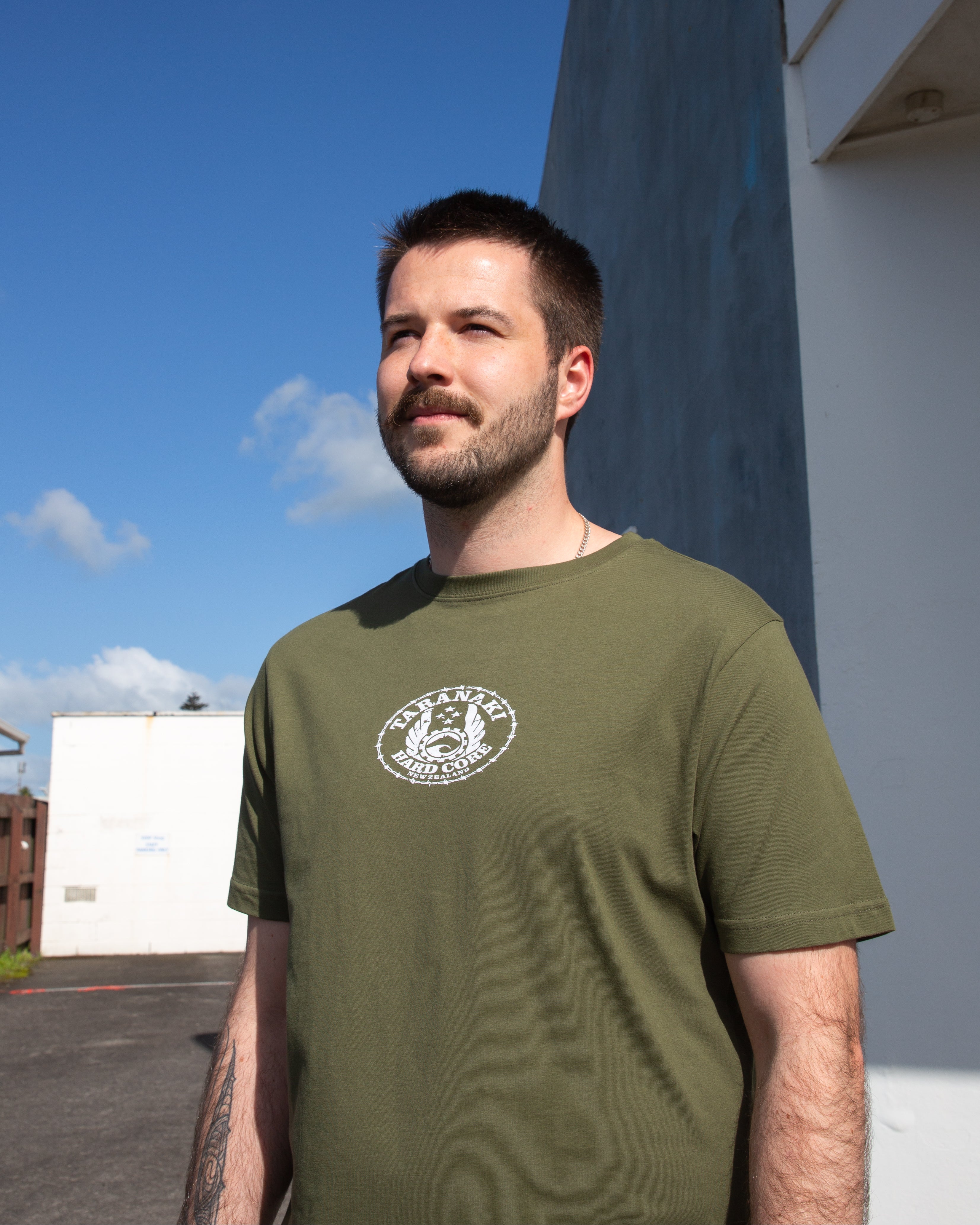 Mens Coastal T-Shirt - Green