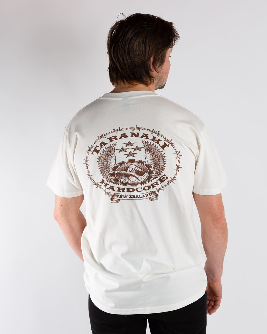 Mens Sketch T-Shirt - Cream