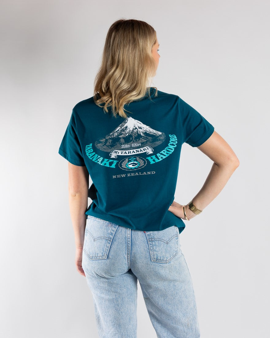 Womens Mountain T-Shirt - Teal