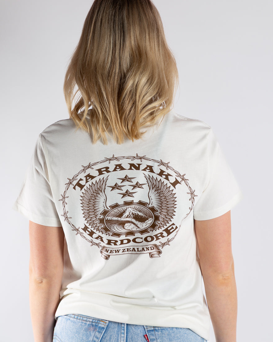 Womens Sketch T-Shirt - Cream