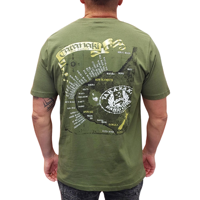 Mens Coastal T-Shirt - Green