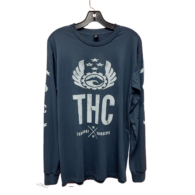 Mens Long Sleeved Logo Print T-Shirt