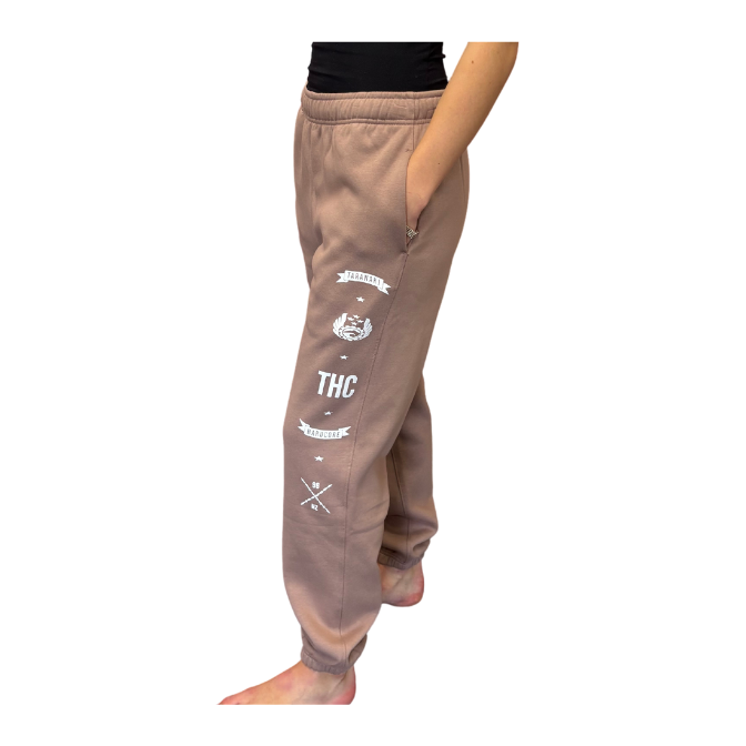 Womens Trackpants - Hazy Pink