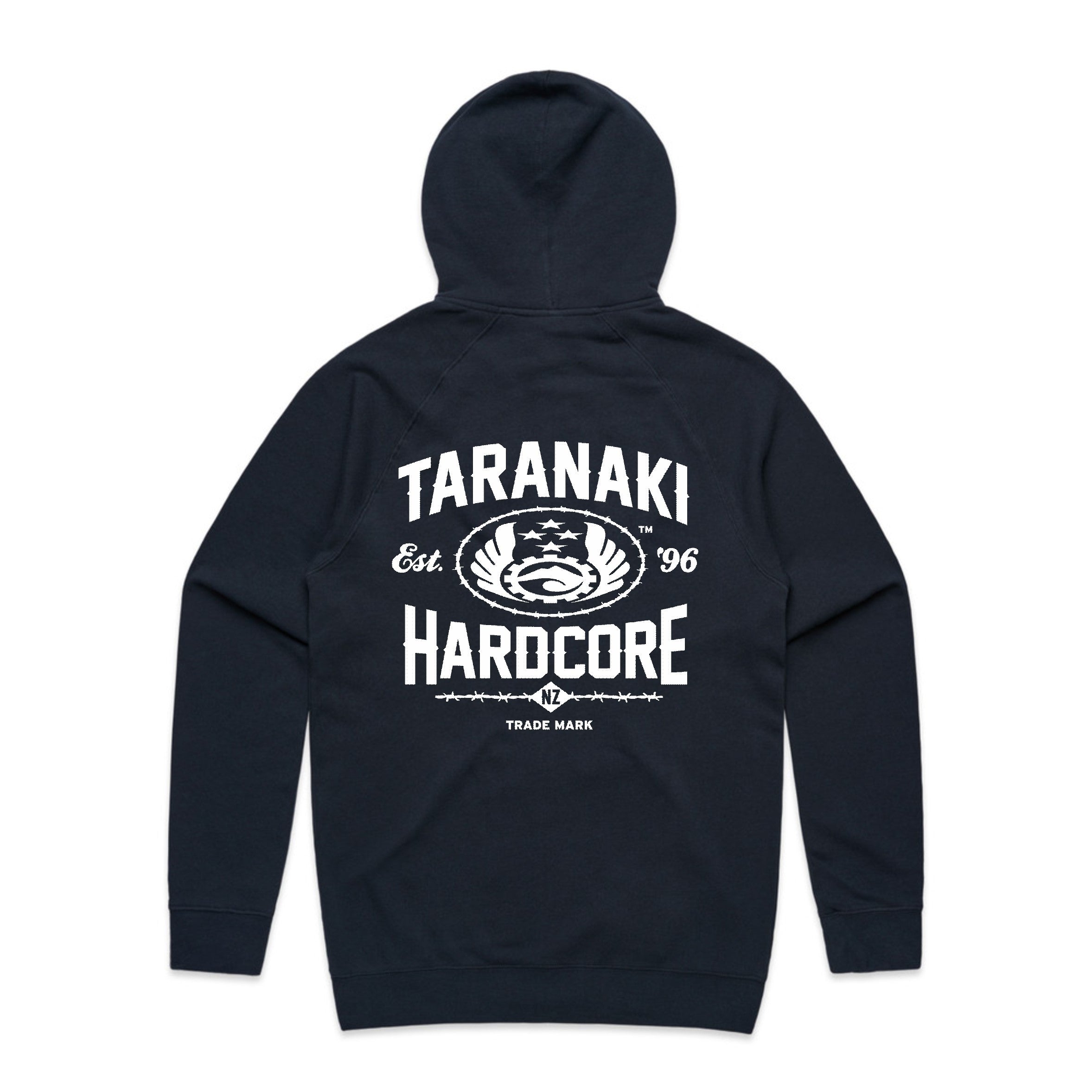 Mens Indusrtial Zip hoodie - Navy