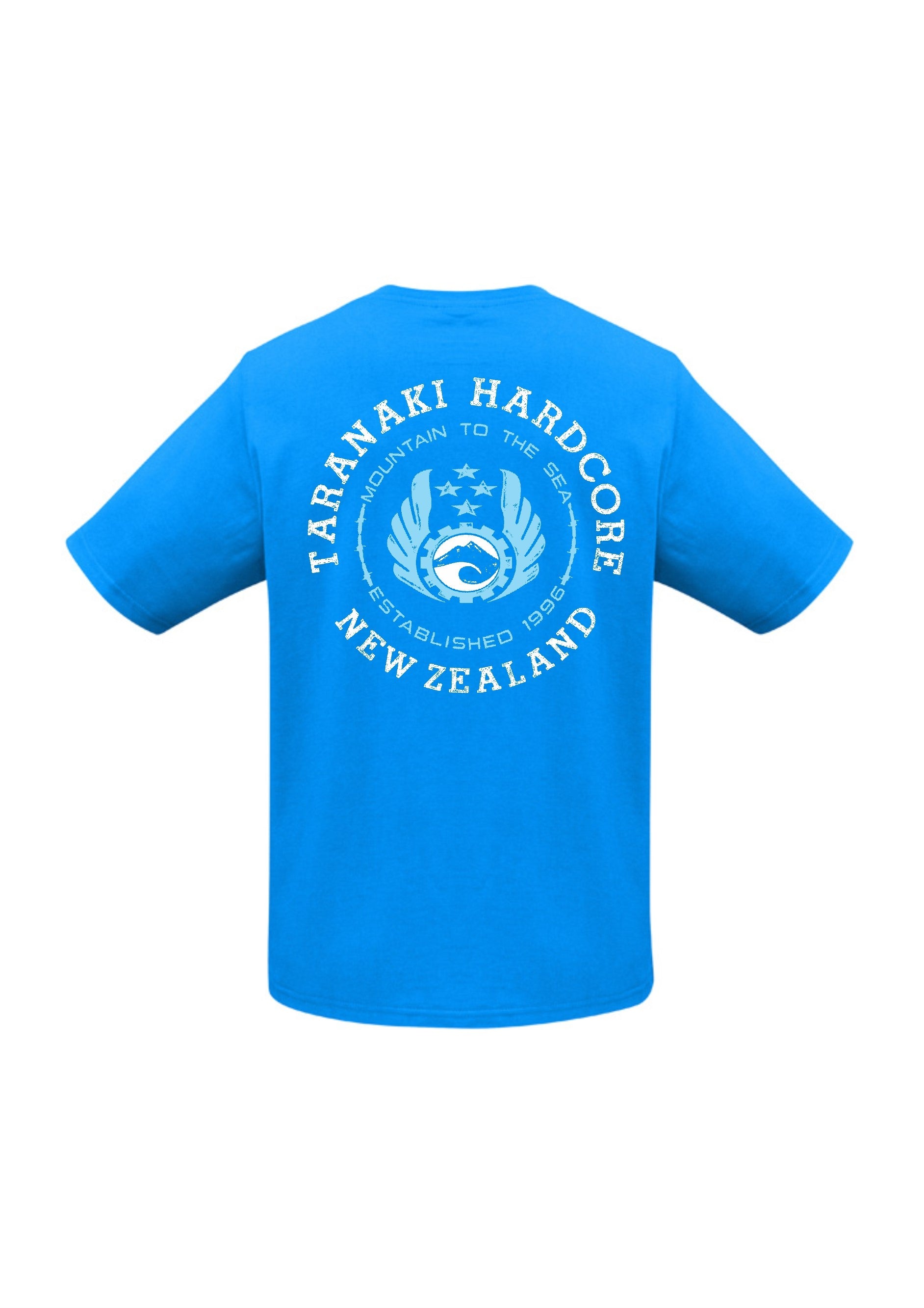 Mens Mountain To Sea T-Shirt - Blue