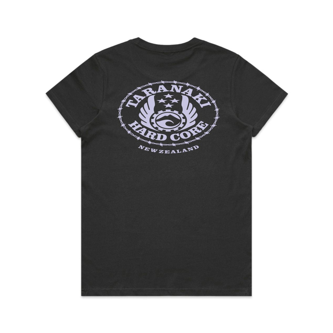 Womens Oval T-Shirt - Coal