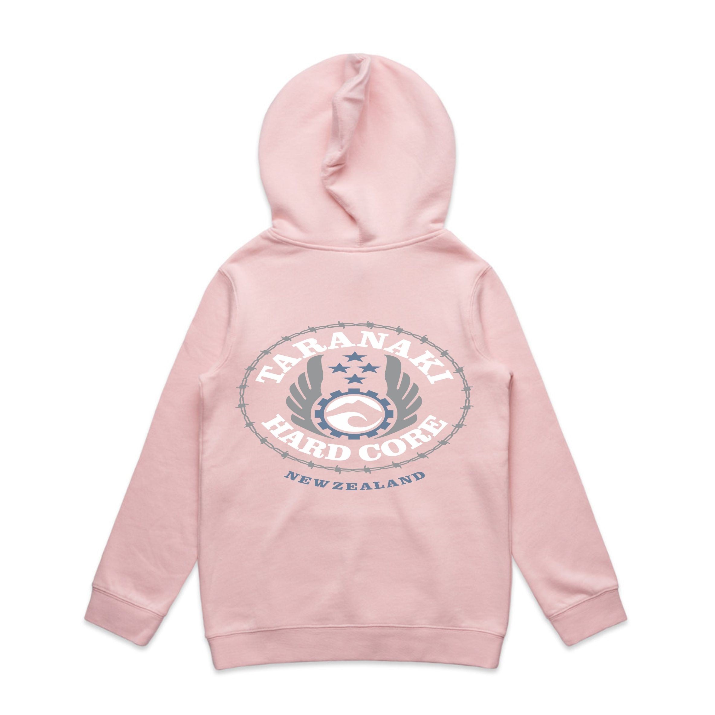 Kids Oval Hoodie - Pink