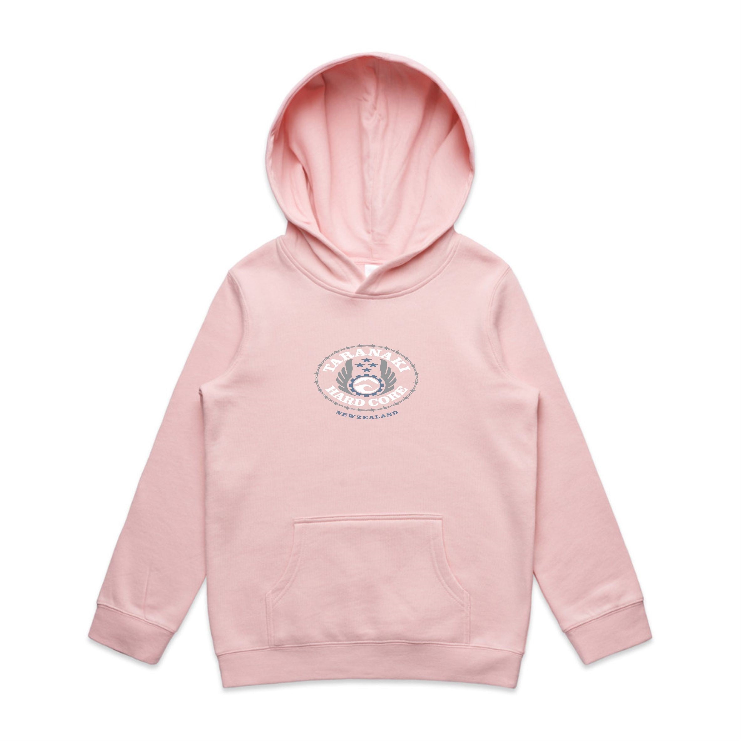 Kids Oval Hoodie - Pink