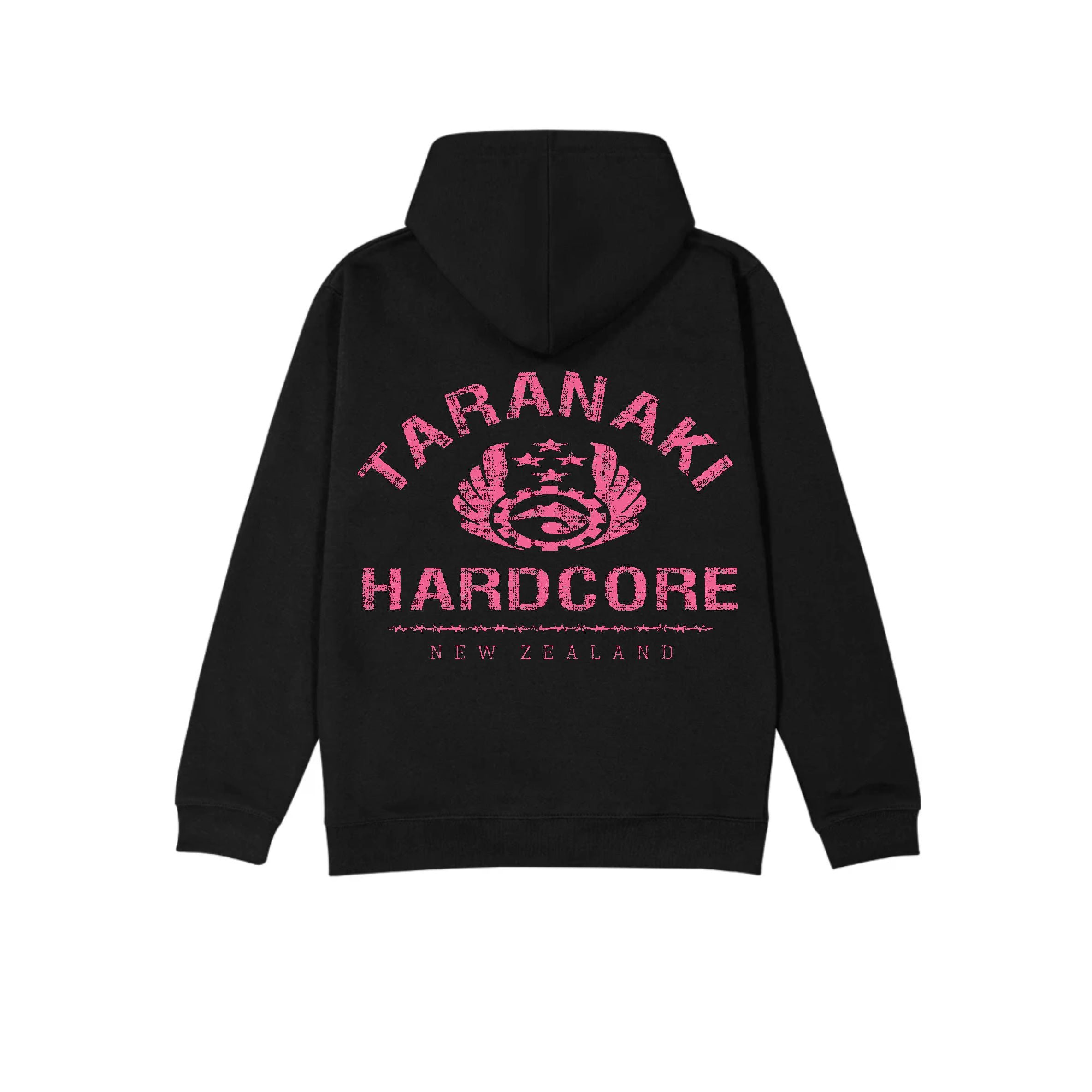 Kids Vintage Hoodie - Black/Pink
