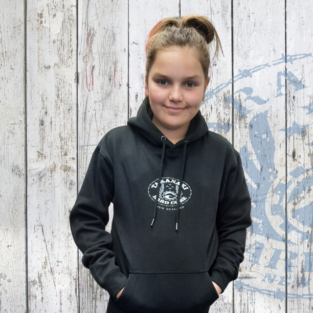 Kids Mountain Hood - Black/Pink