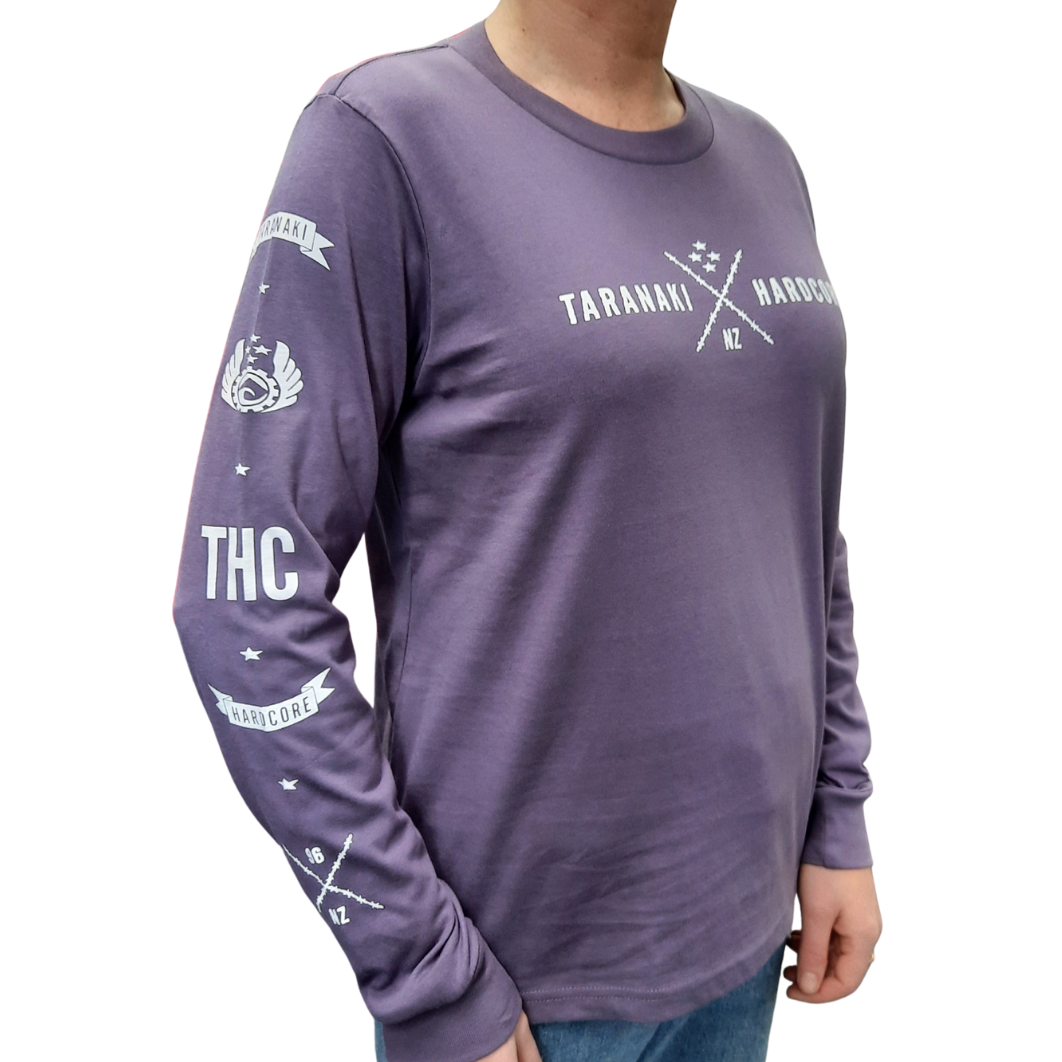 Womens X-Print Long Sleeved T-Shirt