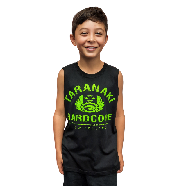 Kids Vintage Muscle Singlet