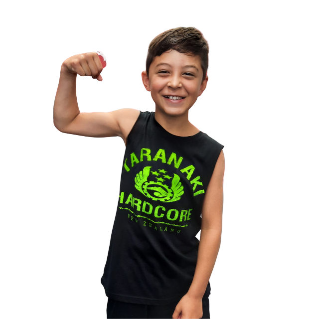 Kids Vintage Muscle Singlet