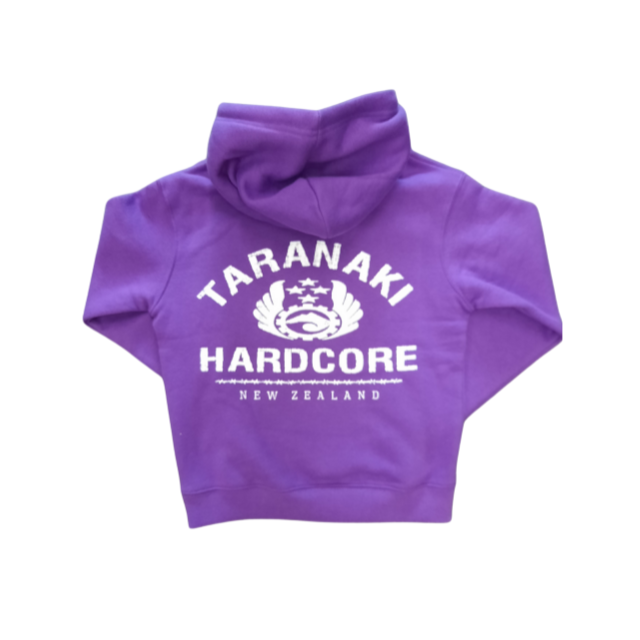 Kids Vintage Hood - Purple