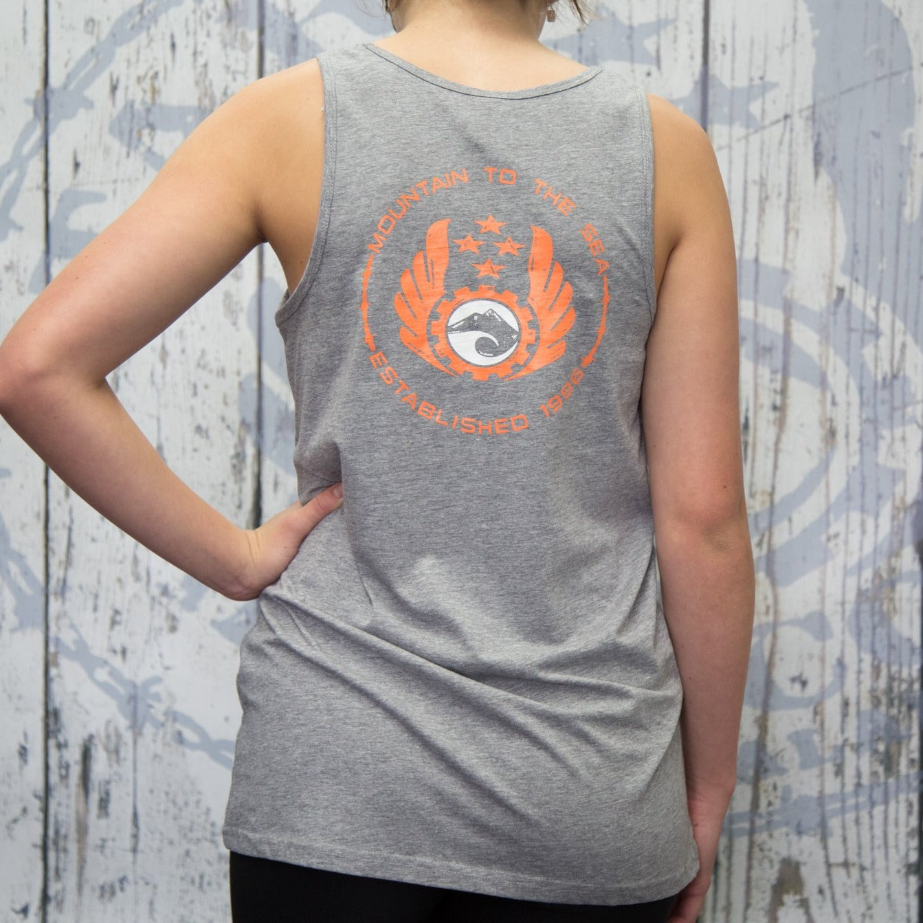 Womens Mountain To Sea Singlet