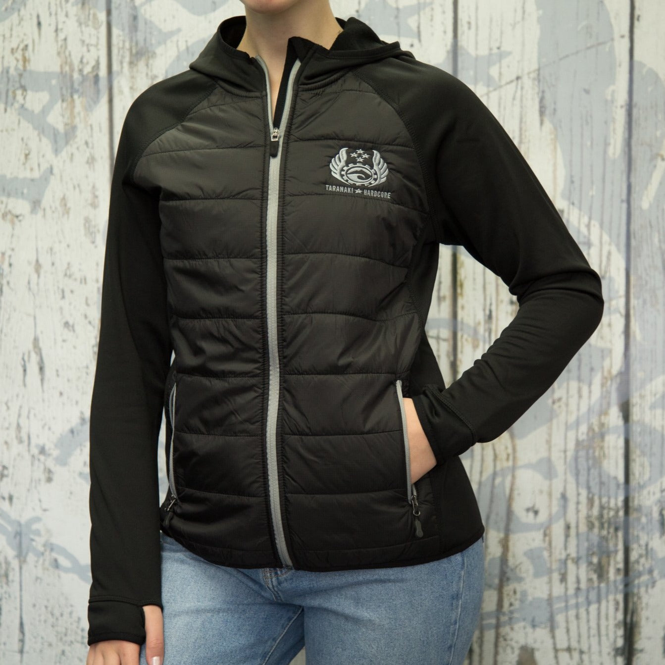 Womens Fleece Wings Jacket