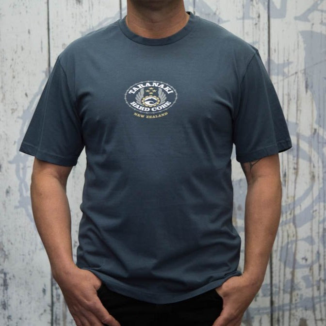 Mens Oval T-Shirt - Airforce Blue