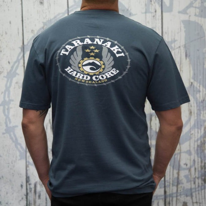 Mens Oval T-Shirt - Airforce Blue