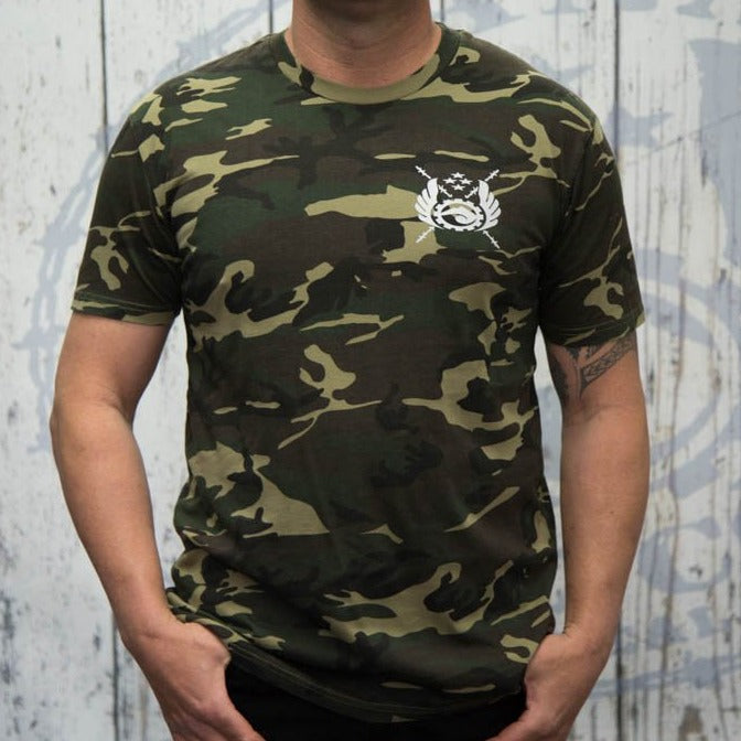 Mens Camo T-Shirt - Green