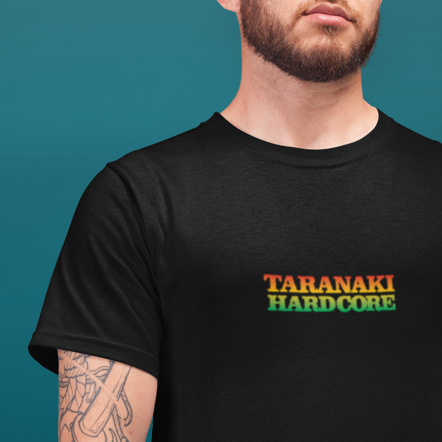 Mens Fade T-Shirt - Rasta
