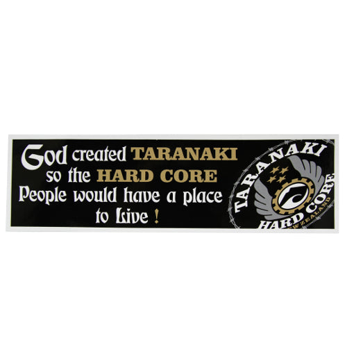 God Created Sticker - Black