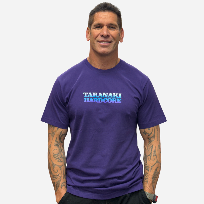 Mens Fade T-Shirt - Purple
