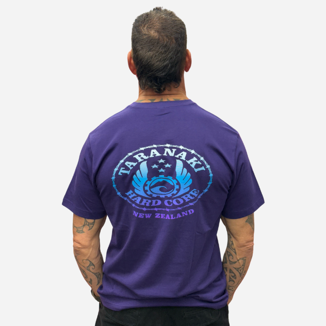 Mens Fade T-Shirt - Purple