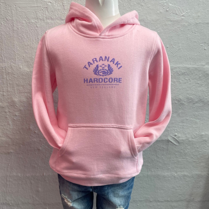 Kids Vintage Hood - Pink