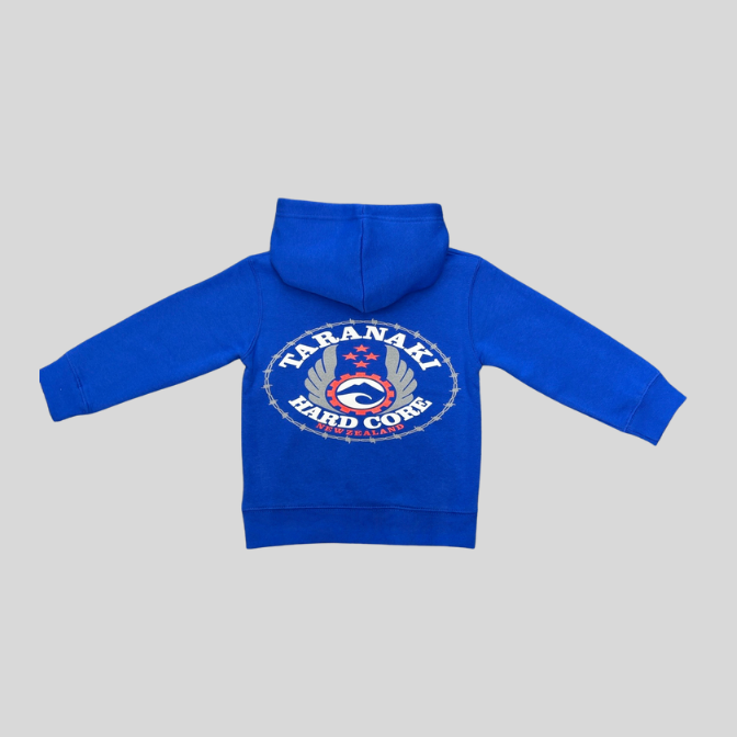 Kids Oval Hood - Royal Blue