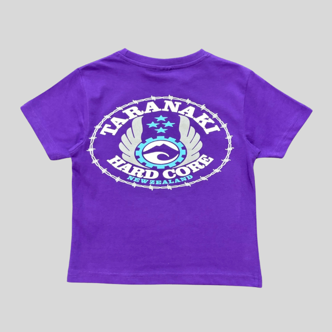 Kids Oval T-Shirt - Purple