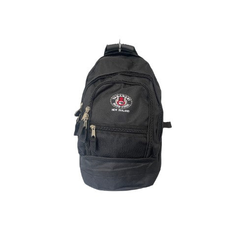 Oval Backpack Black/Red