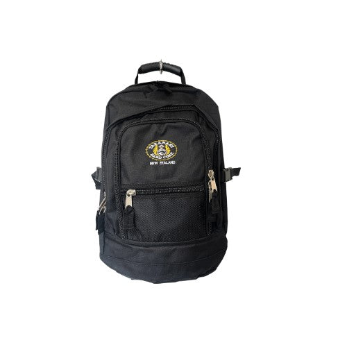 Oval Backpack Black/Yellow
