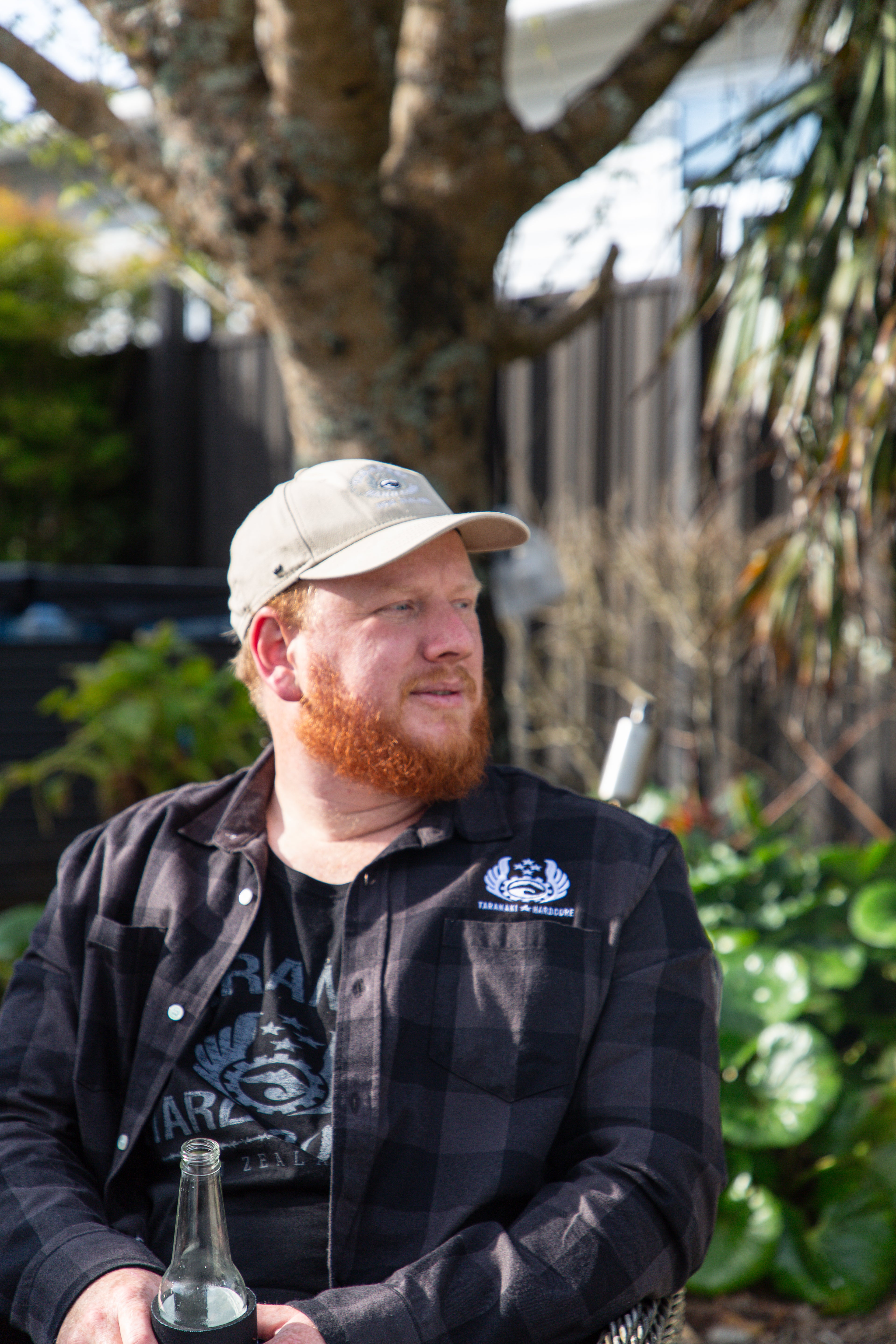 Mens Check Shirt - Grey