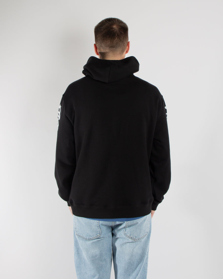 Mens Freezing Hot 80s Hoodie - Black