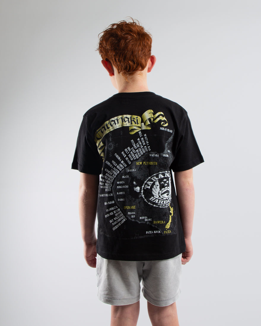 Kids Coastal T-Shirt - Black