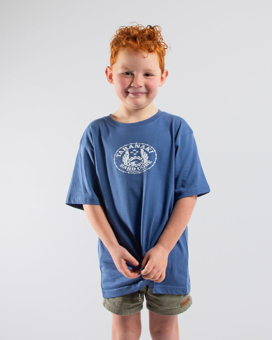 Kids Coastal T-Shirt - Denim